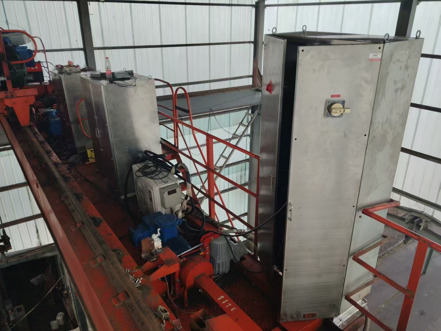 山西長治粉塵項(xiàng)目改造現(xiàn)場施工